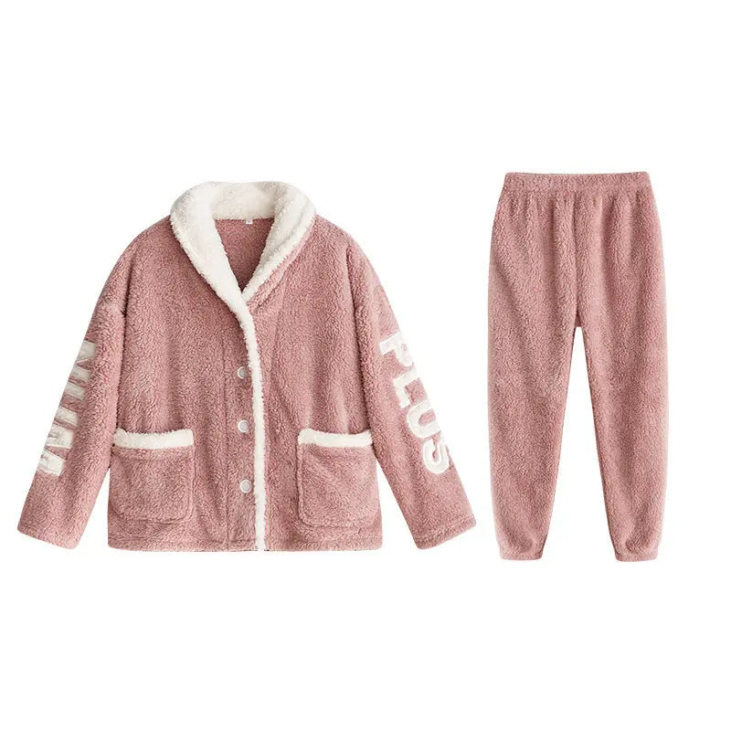 Keep Warm Coral Velvet Pajamas For Women - www.Shopthatapp.com