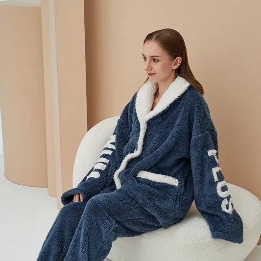 Keep Warm Coral Velvet Pajamas For Women - www.Shopthatapp.com #