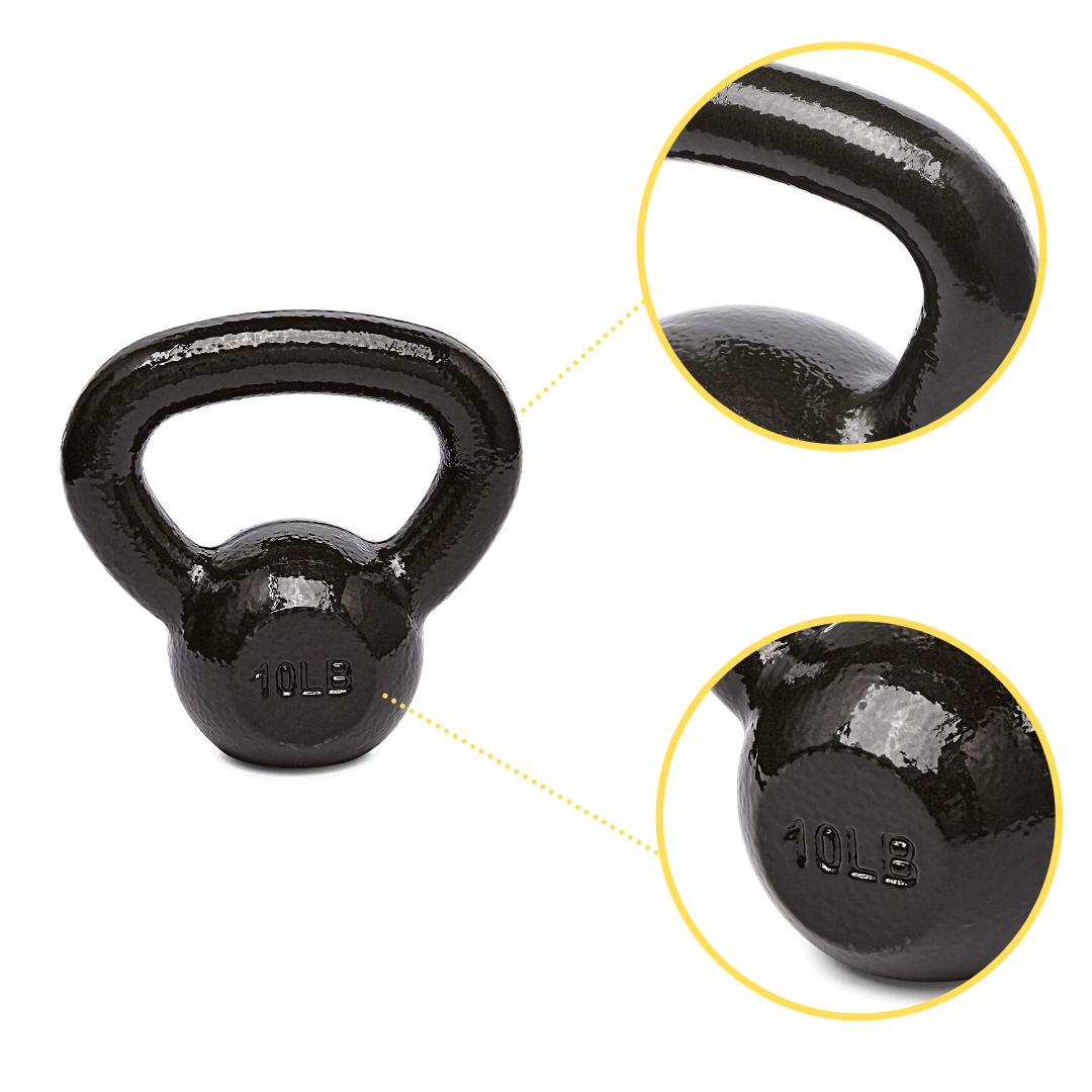 Kettlebells – 5 Pfund bis 60 Pfund