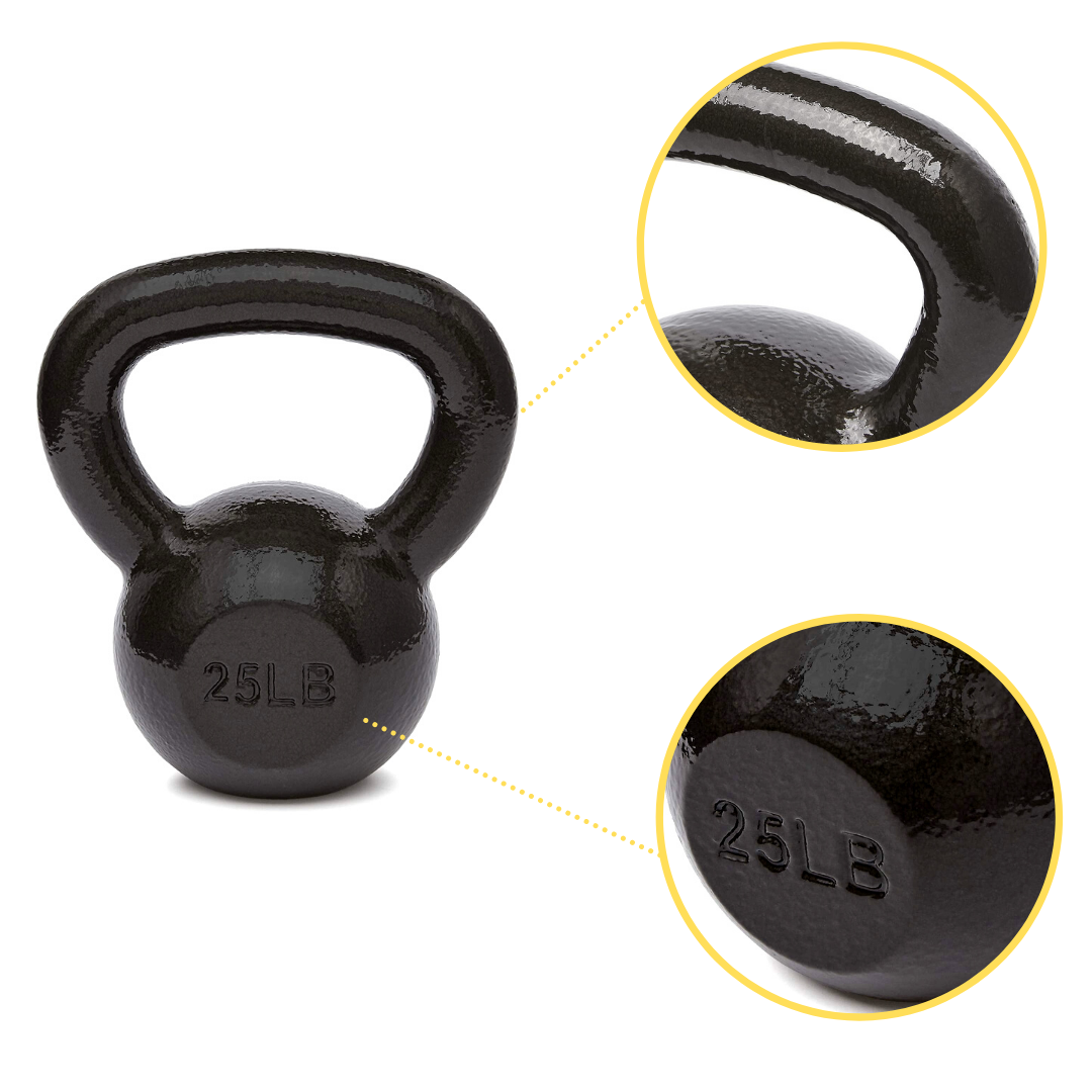 Kettlebells – 5 Pfund bis 60 Pfund