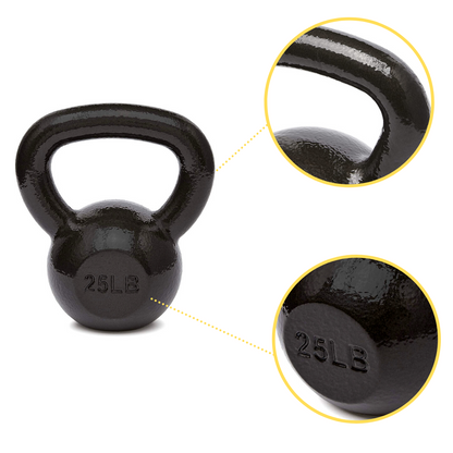 Kettlebells – 5 Pfund bis 60 Pfund