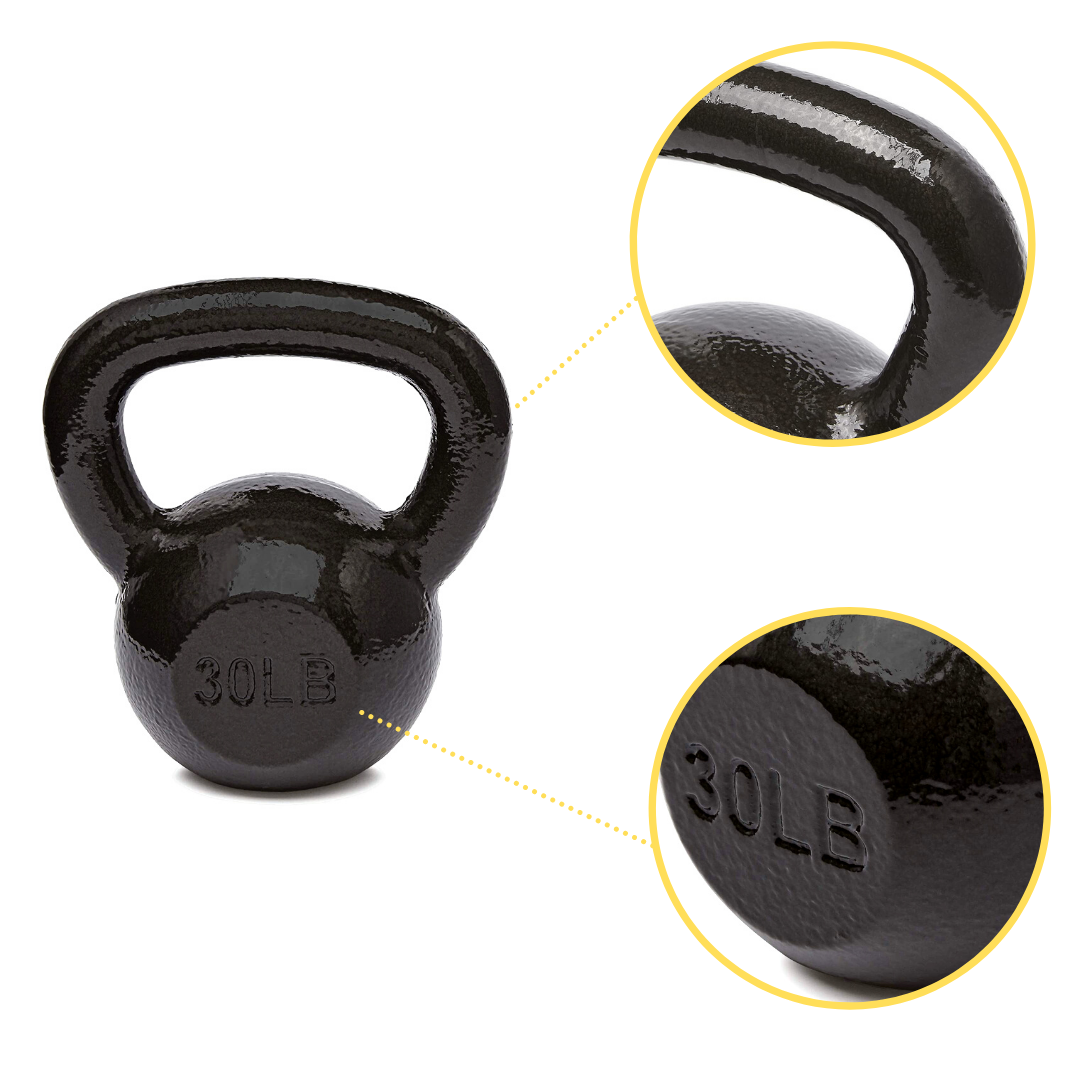 Kettlebells – 5 Pfund bis 60 Pfund
