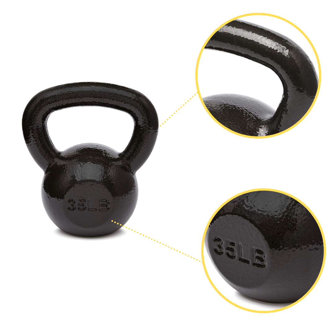 Kettlebells – 5 Pfund bis 60 Pfund