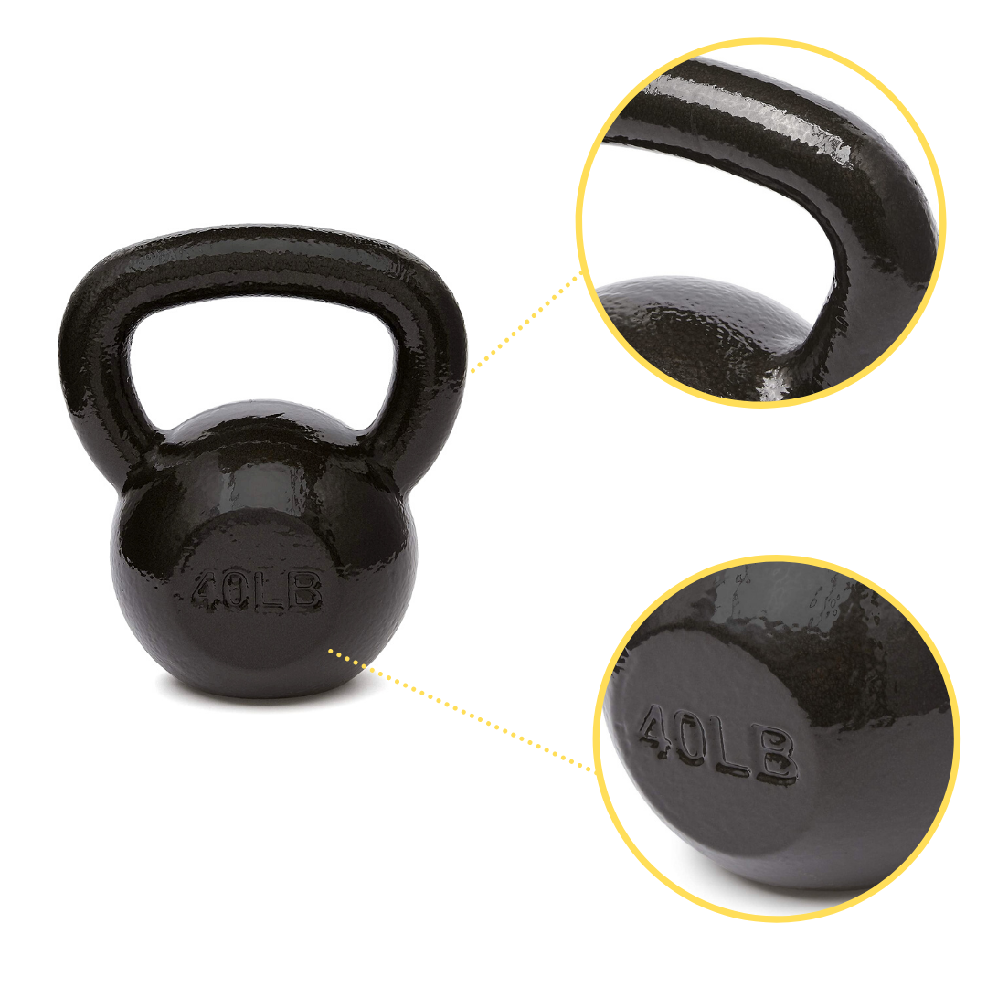 Kettlebells – 5 Pfund bis 60 Pfund