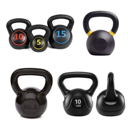 Kettlebells - 5lb to 60lb - www.Shopthatapp.com #