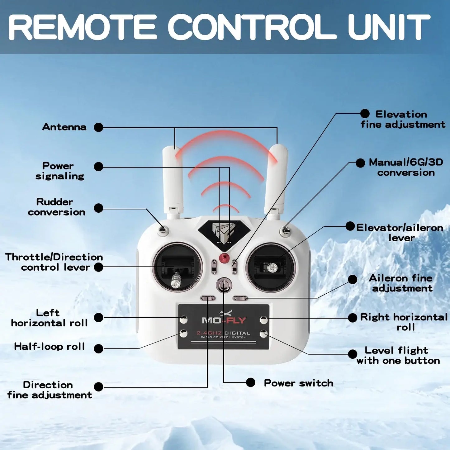 Ki84 WWII Fighter 690mm 4CH Built-in Gyro 3D/6G EPP RC Airplane RTF - www.Shopthatapp.com #