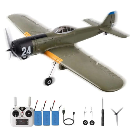 Ki84 WWII Fighter 690mm 4CH Built-in Gyro 3D/6G EPP RC Airplane RTF - www.Shopthatapp.com #