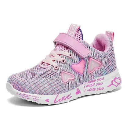 Kids Mesh Sneakers Cute Cartoon Sport Shoes - www.Shopthatapp.com