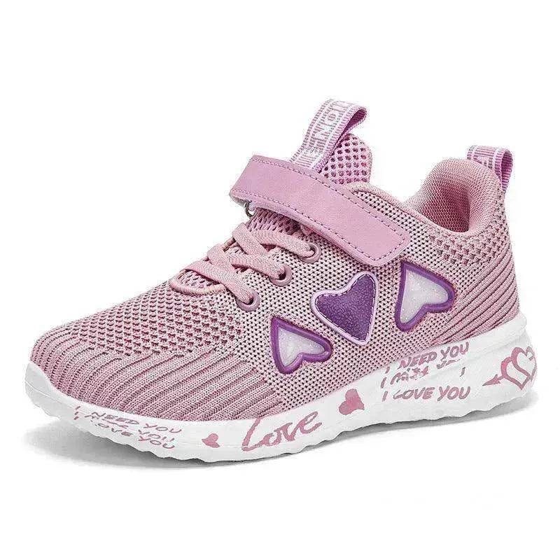 Kids Mesh Sneakers Cute Cartoon Sport Shoes - www.Shopthatapp.com