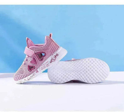 Kids Mesh Sneakers Cute Cartoon Sport Shoes - www.Shopthatapp.com