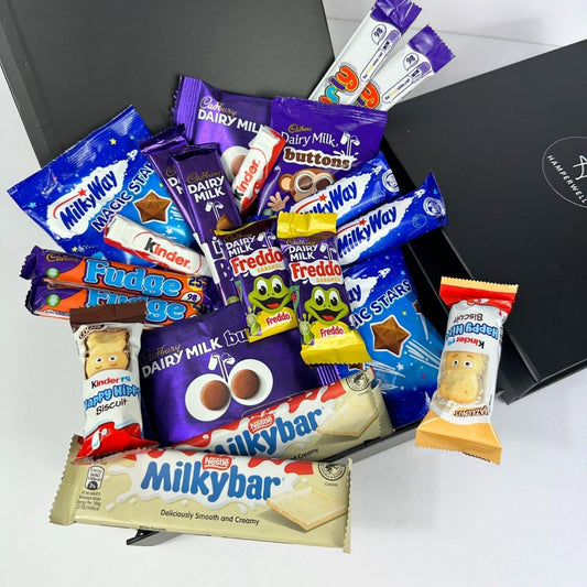 Kinder-Schokoladen-Geschenkkorb