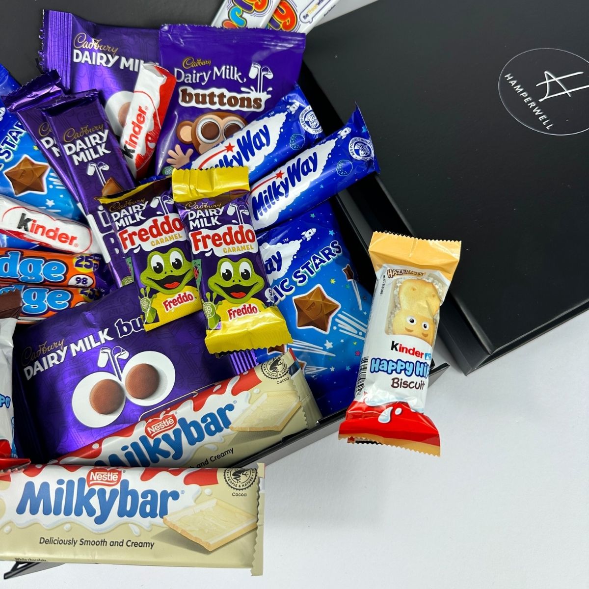 Kinder-Schokoladen-Geschenkkorb