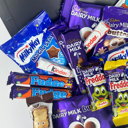 Kinder-Schokoladen-Geschenkkorb