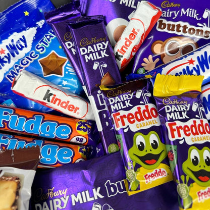 Kinder-Schokoladen-Geschenkkorb