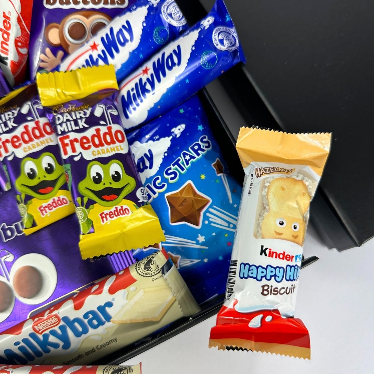 Kinder-Schokoladen-Geschenkkorb