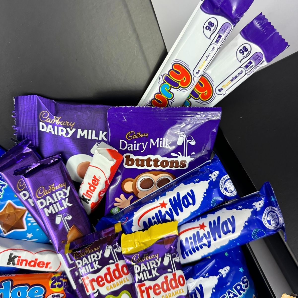 Kinder-Schokoladen-Geschenkkorb