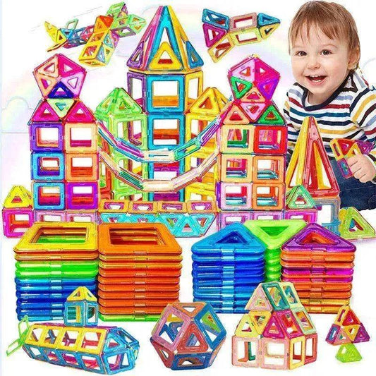 Kids' Magnetic Building Blocks DIY Magnet Toys - Construction Set Gifts - www.Shopthatapp.com