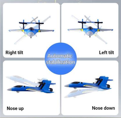 Kidstoylover 3-in-1 RC Glider: Sea, Land & Air - Waterproof EPP Foam, Smart Balance - www.Shopthatapp.com #