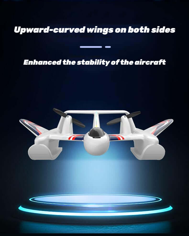 Kidstoylover Sea, Land, Air Glider with Gyro & LED - www.Shopthatapp.com #