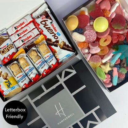 Kinder Chocolate Letterbox Gift Hamper-Food and beverage-www.Shopthatapp.com-HamperWell