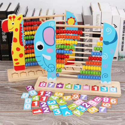 Kindergarten Elementary School Math Children Standing Abacus Count frame - www.Shopthatapp.com #