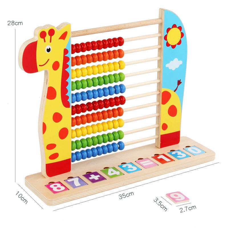 Kindergarten Elementary School Math Children Standing Abacus Count frame - www.Shopthatapp.com #
