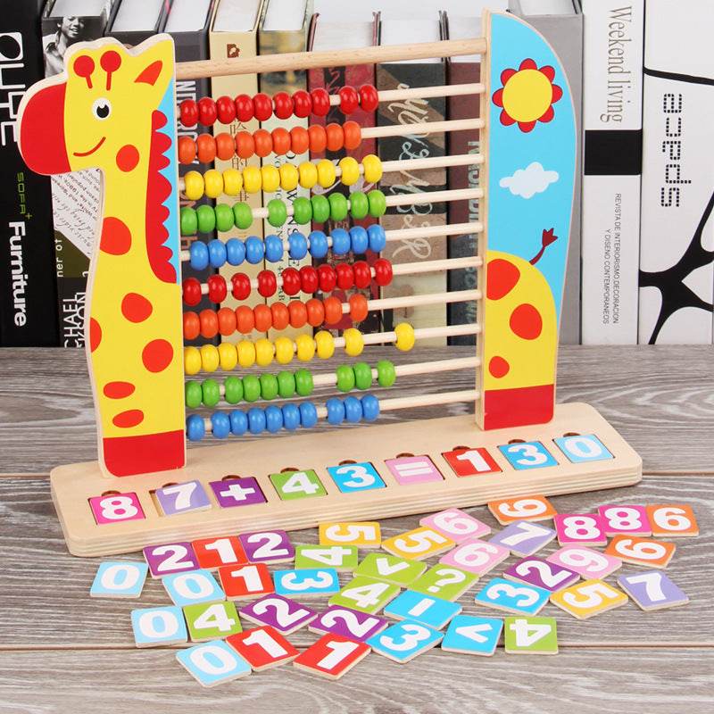 Kindergarten Elementary School Math Children Standing Abacus Count frame - www.Shopthatapp.com #