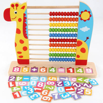 Kindergarten Elementary School Math Children Standing Abacus Count frame - www.Shopthatapp.com #