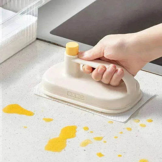 Kitchen Bath Toilet Clean Brush Glass Wall Bath Handle Rag Ceramic Window Slot Clean Brush Kitchen Gadgets - www.Shopthatapp.com