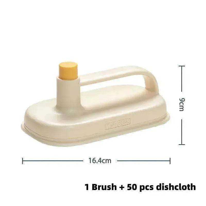 Kitchen Bath Toilet Clean Brush Glass Wall Bath Handle Rag Ceramic Window Slot Clean Brush Kitchen Gadgets - www.Shopthatapp.com
