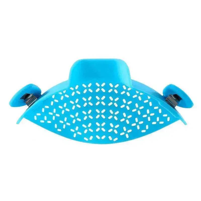 Kitchen Gadgets Silicone Pot Side Drainer - www.Shopthatapp.com