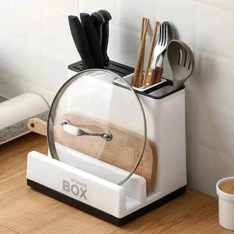 Kitchen's Plastic Creative Tableware Holders & Knife Storages Racks - www.Shopthatapp.com