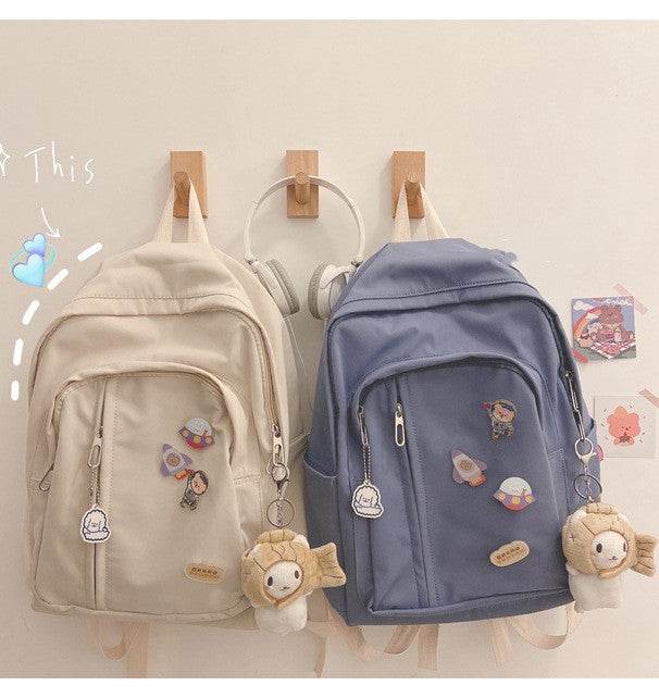 Korean Harajuku Backpack – Cute School Bag for Girls - www.Shopthatapp.com #