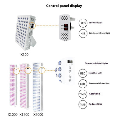 LED Beauty Therapy Far Infrared Lamp Dual Chip Luminous - www.Shopthatapp.com