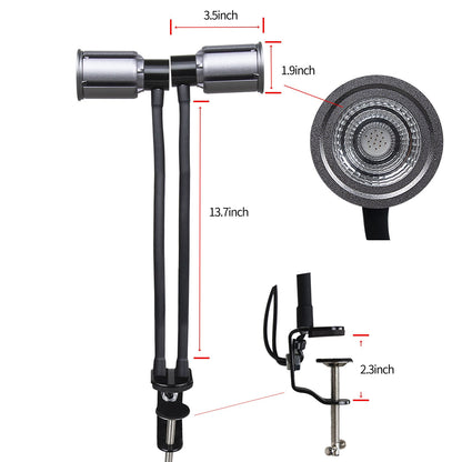 LED Infrared Light Therapy Double Head Beauty Lamp - www.Shopthatapp.com