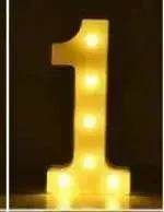 LED Night Light A-Z 0-9 Battery Lamp Wedding Party Decor - www.Shopthatapp.com