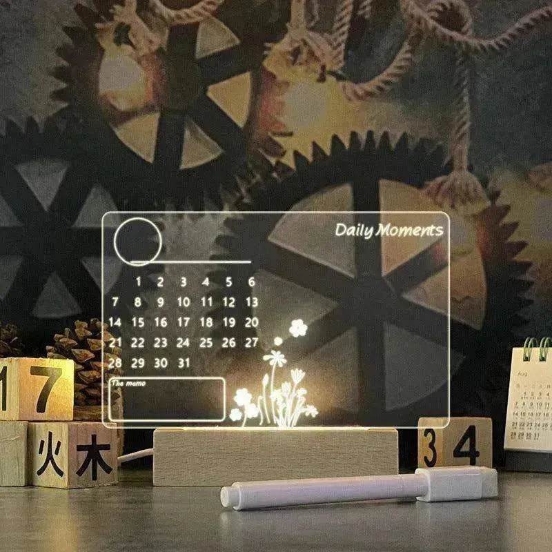 LED Night Light USB Message Board Holiday Light With Pen - www.Shopthatapp.com