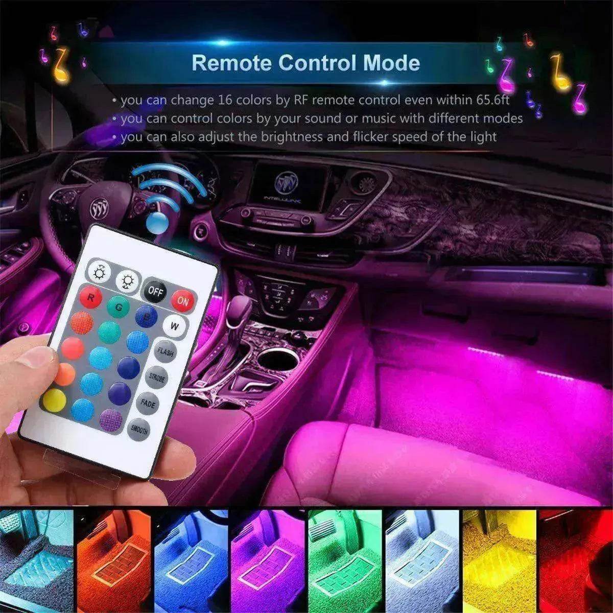 LED Strip Lights for Car Interior Lights with Neon Atmosphere - www.Shopthatapp.com