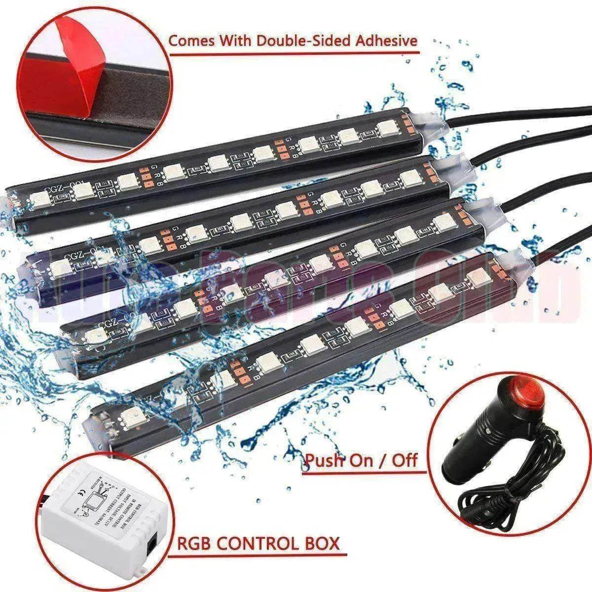 LED Strip Lights for Car Interior Lights with Neon Atmosphere - www.Shopthatapp.com