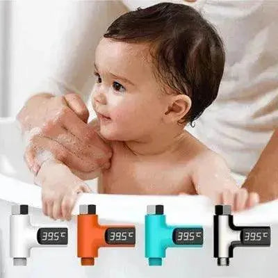 LED Water Temperature Gauge Visible Shower Temperature Meter Child Temperature Control Shower Thermometer - www.Shopthatapp.com