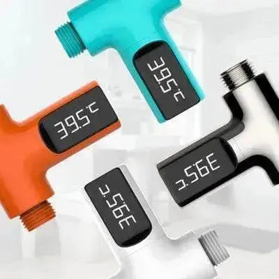 LED Water Temperature Gauge Visible Shower Temperature Meter Child Temperature Control Shower Thermometer - www.Shopthatapp.com