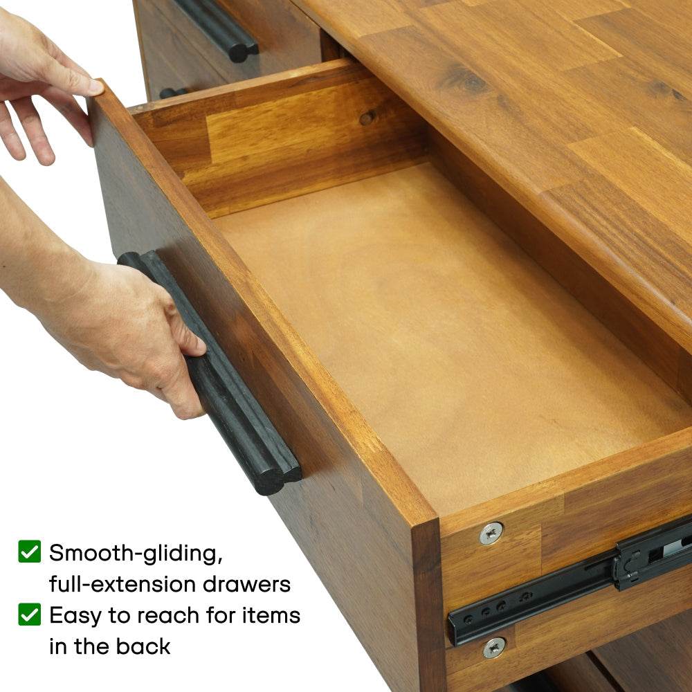 Legacy Solid Wood Dresser - www.Shopthatapp.com