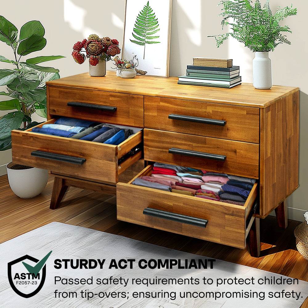 Legacy Solid Wood Dresser - www.Shopthatapp.com