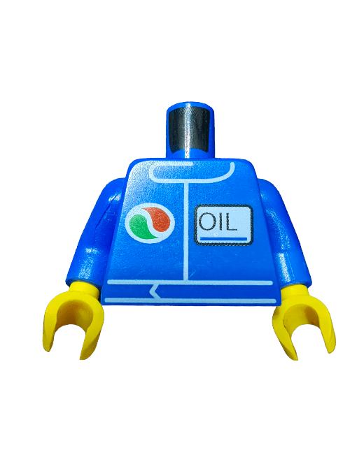 LEGO® 4275827 Torso, Octan Logo and 'OIL' Pattern RETIRED 2012 - UB1435 - www.Shopthatapp.com #