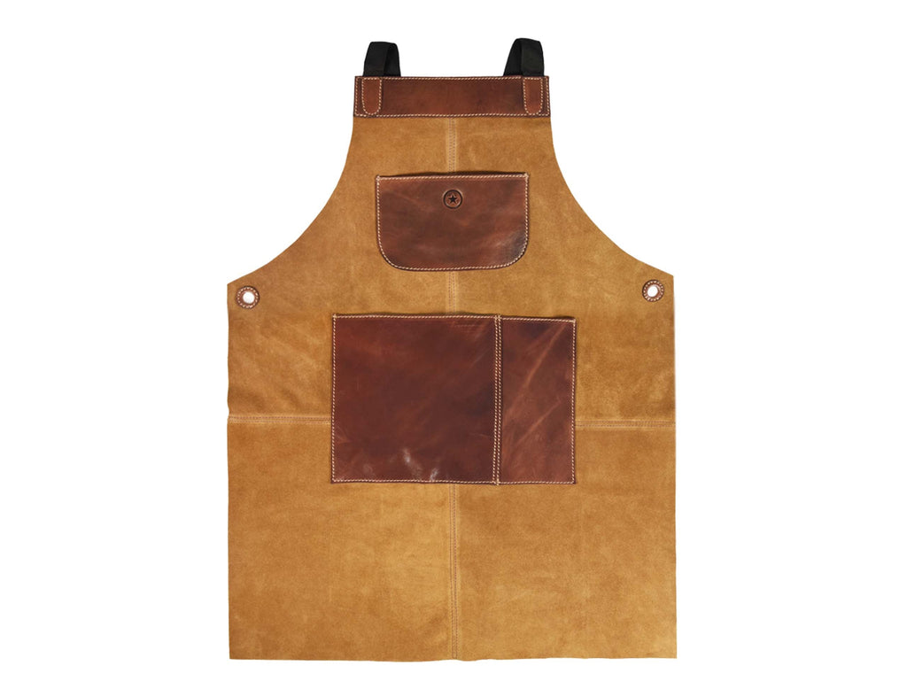 Leather Suede Apron - ( AP - 18 ) - www.Shopthatapp.com