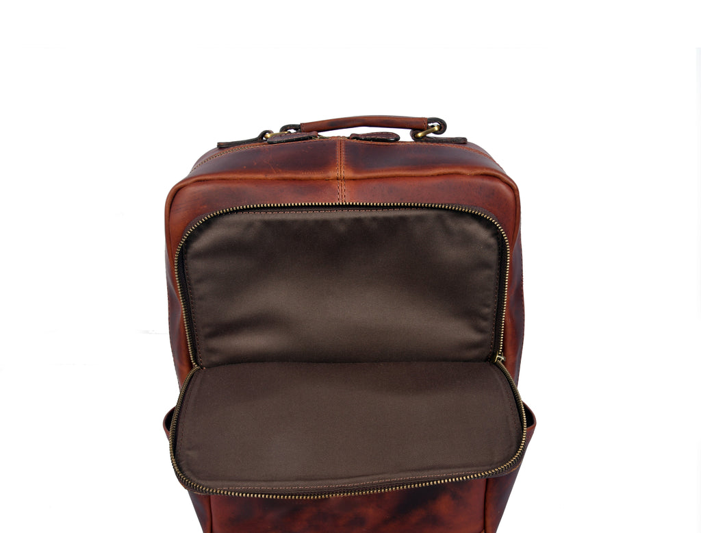 Tolredo Hudson Leather Backpack (Midnight Oak) - www.Shopthatapp.com