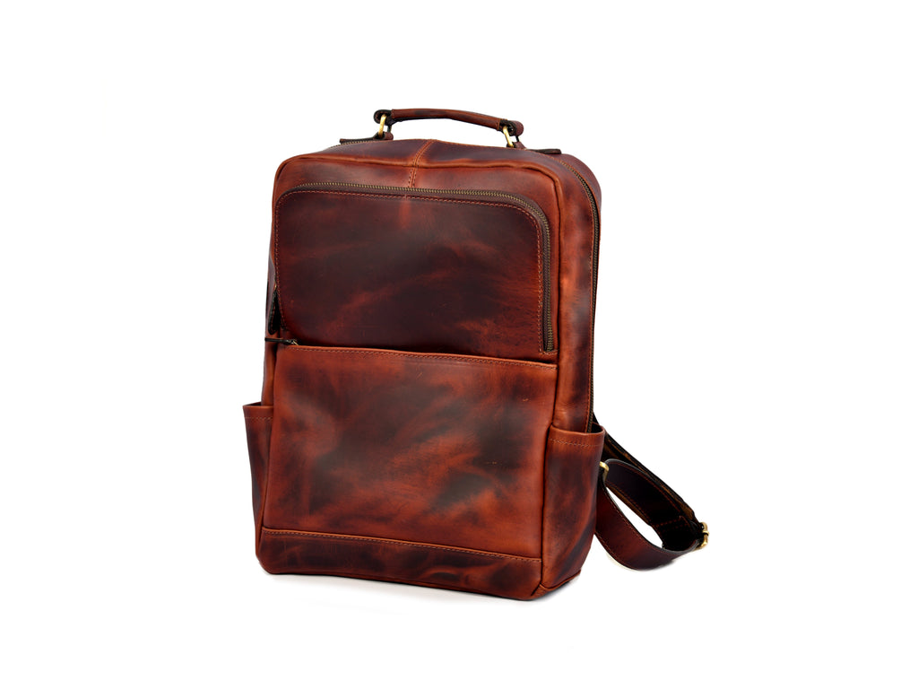 Tolredo Hudson Leather Backpack (Midnight Oak) - www.Shopthatapp.com
