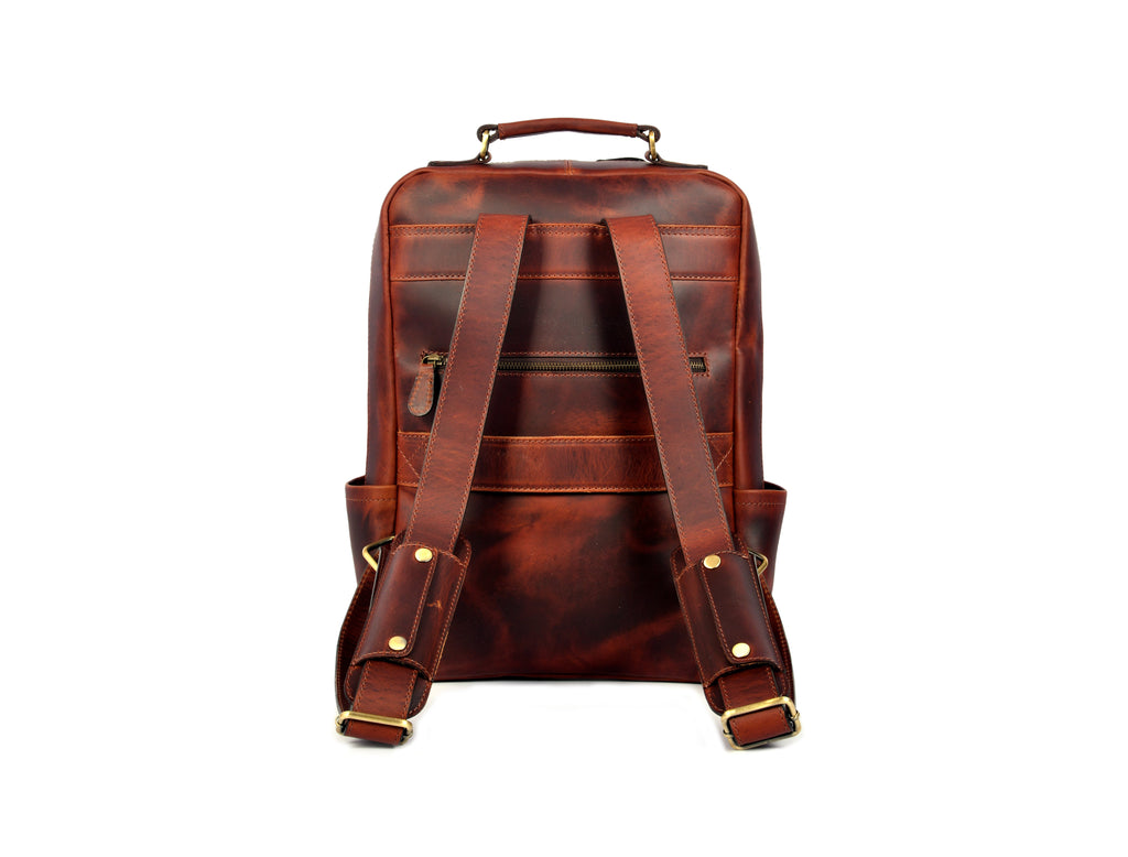 Tolredo Hudson Leather Backpack (Midnight Oak) - www.Shopthatapp.com