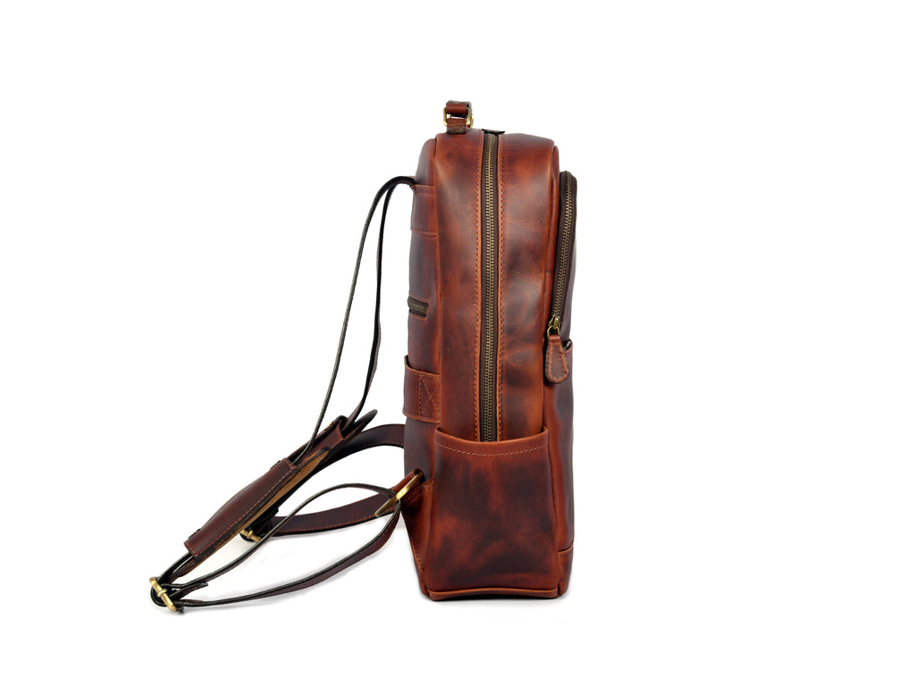 Tolredo Hudson Leather Backpack (Midnight Oak) - www.Shopthatapp.com