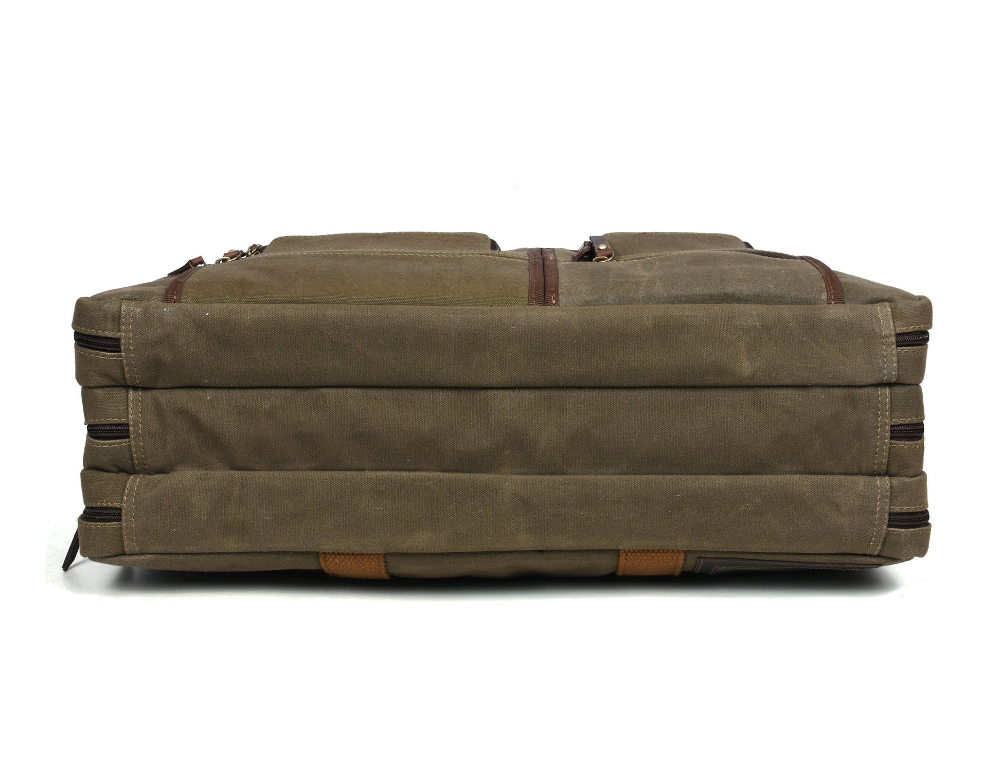 Salerno Canvas Chef Knife Case Olive Green (KR-62)-Cutlery and dinnerware-www.Shopthatapp.com-Tolredo Leather
